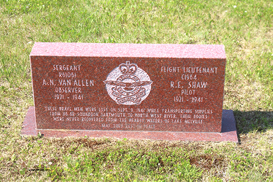 R. E. Shaw & A. N. Van Allen