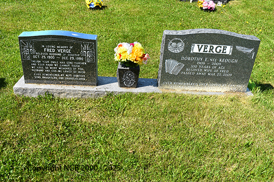 Fred & Dorothy Verge