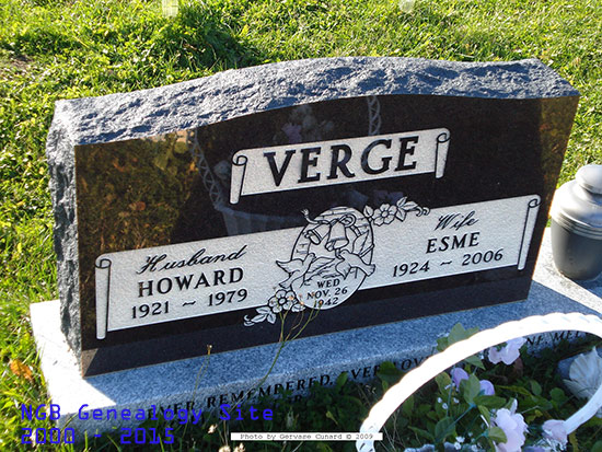 Howard & Esme Verge