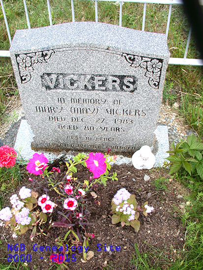 Mary (May) Vickers