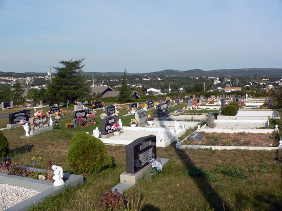 View of Cemetery