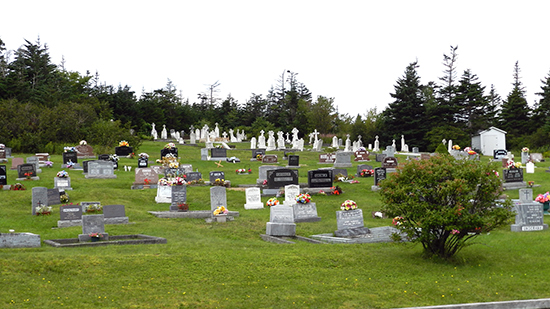 View of Cemetery