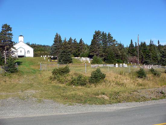 View of Cemetery