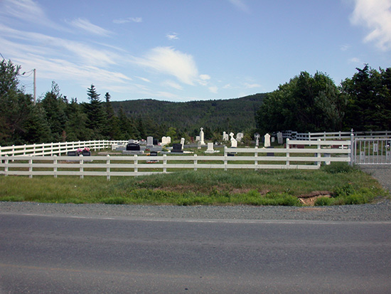 View of Cemetery