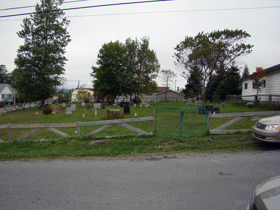 View of Cemetery