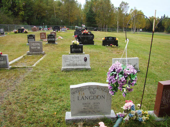 View #2 of the Cemetery