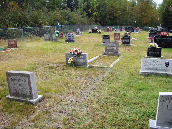 View #3 of the Cemetery