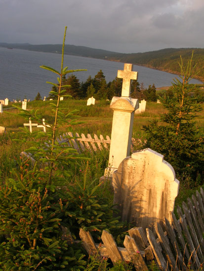 View of Cemetery