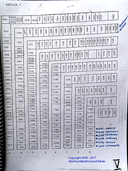 Plot Location Section V