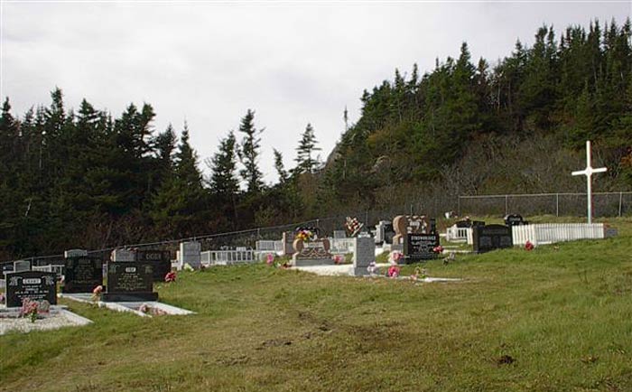 New Anglican Cemetery in Wreck Cove, Fortune Bay
