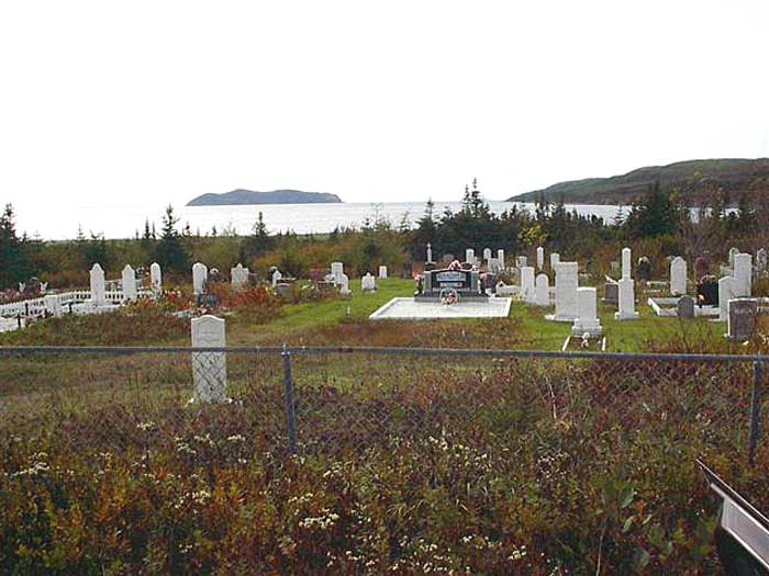 New Anglican Cemetery in Coomb's Cove