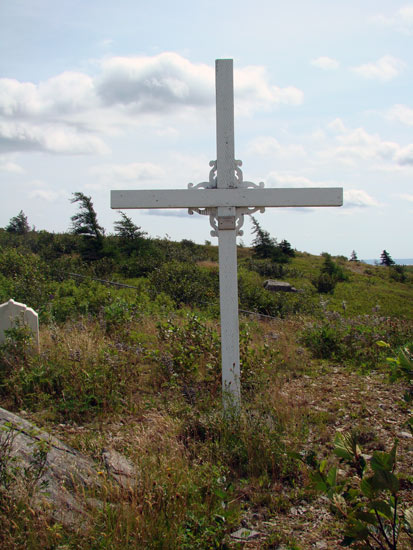 View of Cemetery Cross