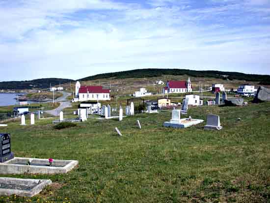 View of Cemetery