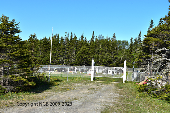 View of Cemetery Entrance