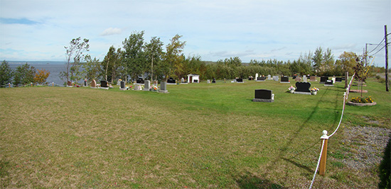 View of Cemetery