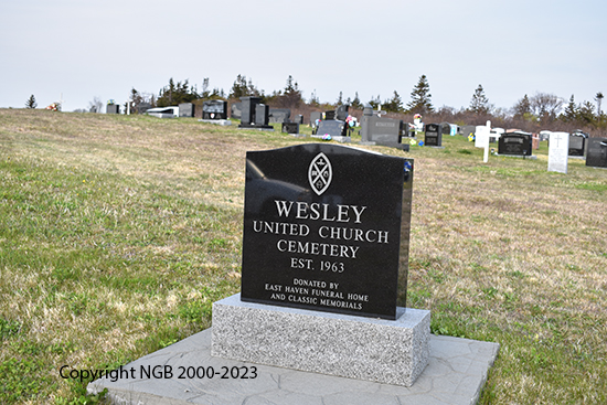 Cemetery Sign