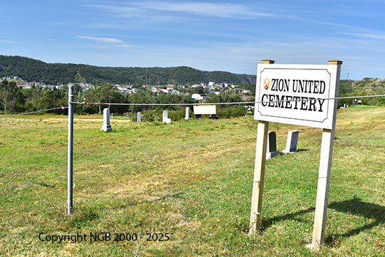 Cemetery Sign