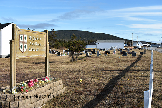 Cemetery Sign