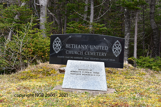 Cemetery Sign