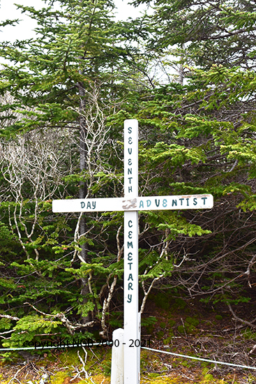 Cemetery Sign