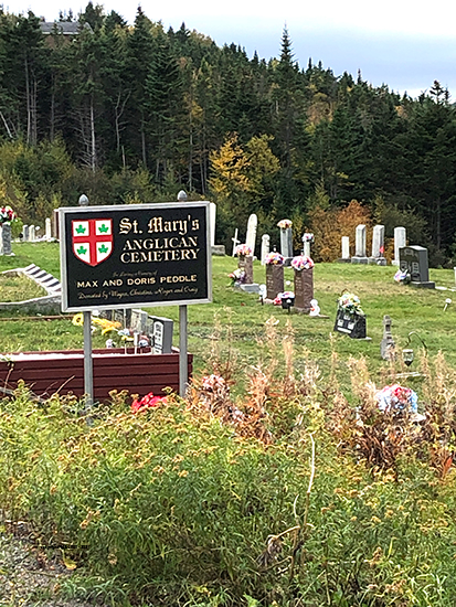 Cemetery Sign