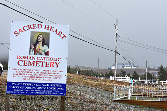 Cemetery Sign