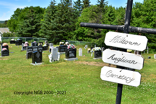 Cemetery Sign