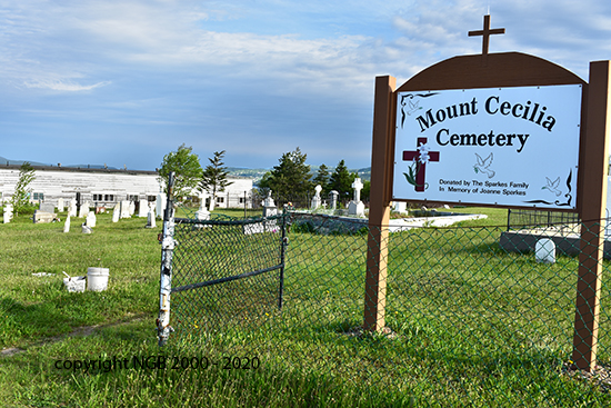 Cemetery Sign