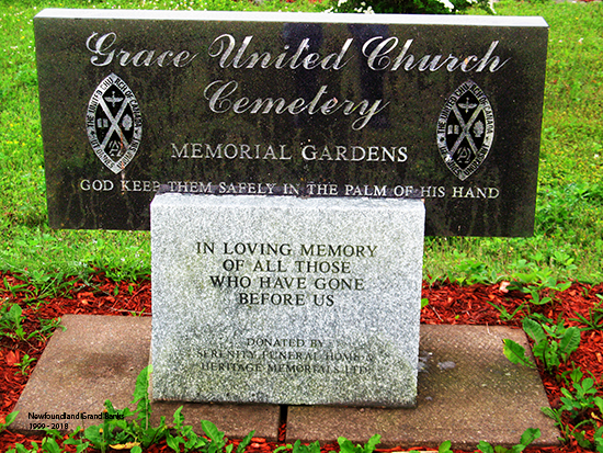 Winterland Grace Methodist Cemetery Burin District Newfoundland