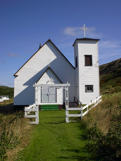 Holy Trinity Anglican Church, Coomb's Cove, in Fortune Bay