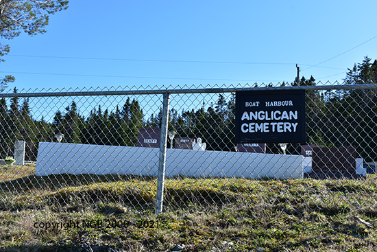 Cemetery Sign