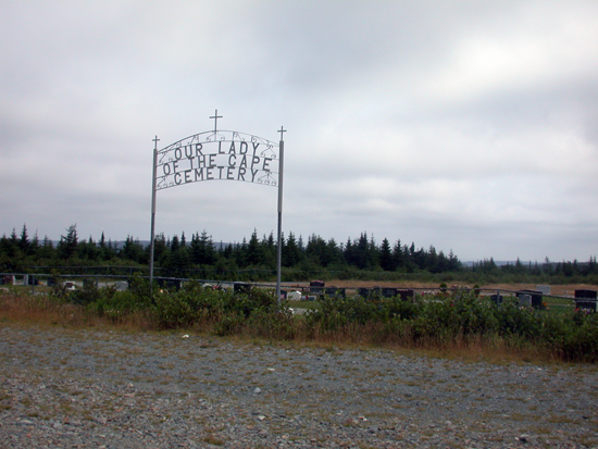 View of Cemetwry From Gate