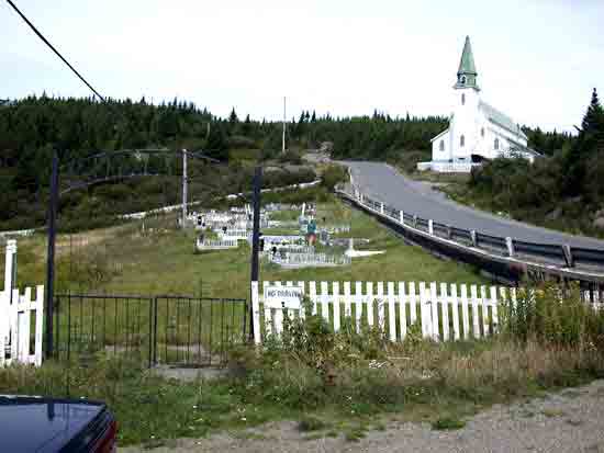 View of the Cemetery through the Entrance