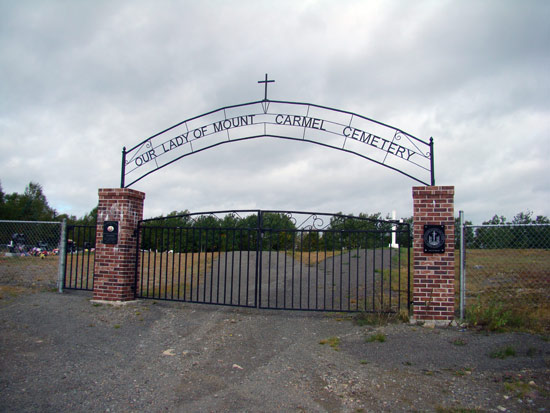 View of Cemetery Gate