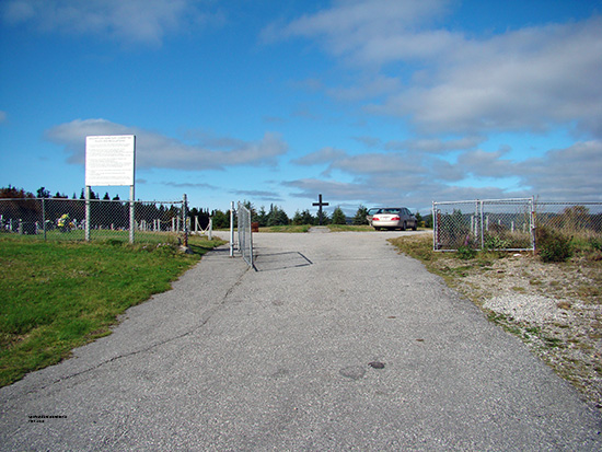 View of Cemetery Gate