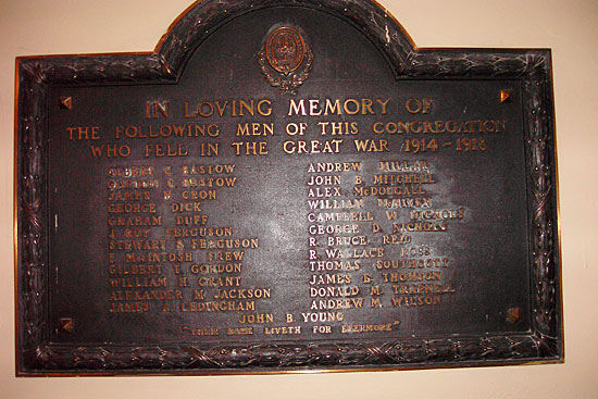 Great War Memorial