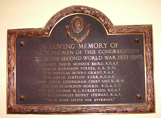 Second World War Memorial