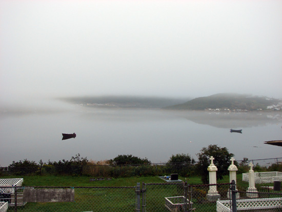 View from St. Bartholomew's Anglican Cemetery