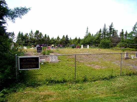 
	   Overall View of Cemetery