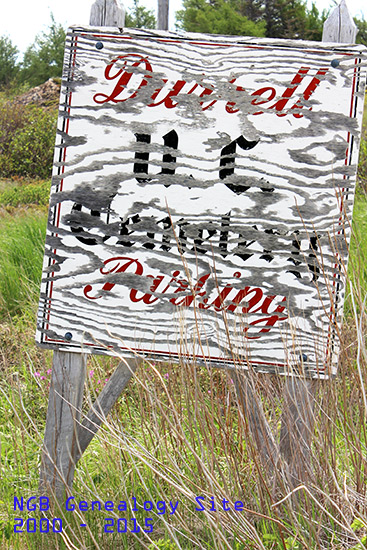 Cemetery Sign