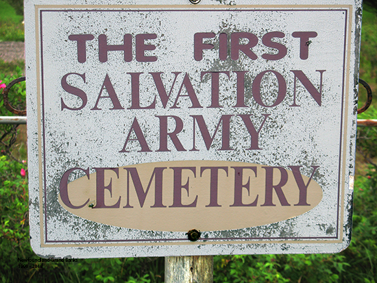 Cemetery Sign