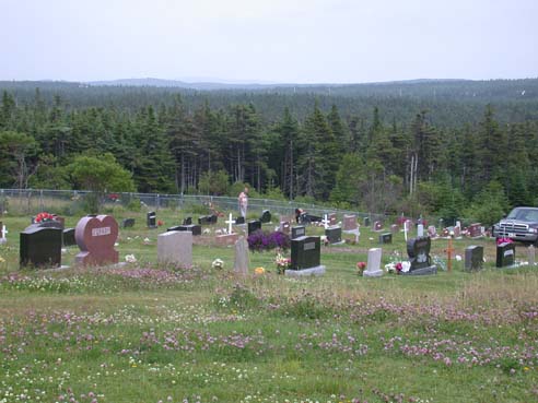 View of St. Lawrence Anglican Cemetery