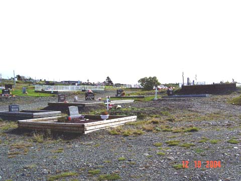 View of New St. Mary's Cemetery