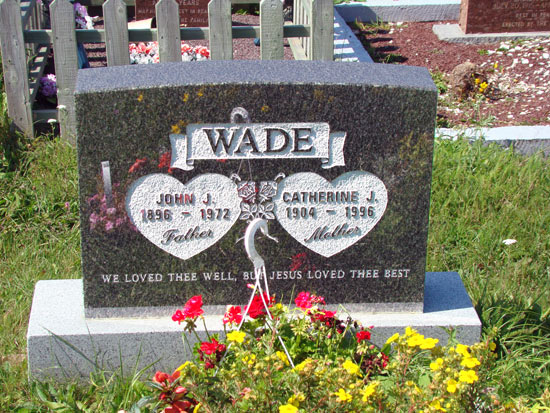 John and Catherine Wade