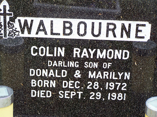 Colin Raymond Walbourne