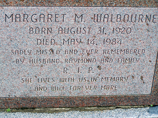 Margaret M. Walbourne