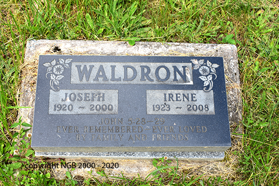 Joseph & Irene Waldron