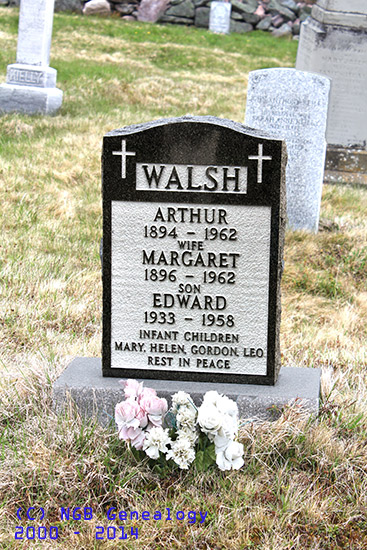 Arthur, Margaret & Edward Walsh