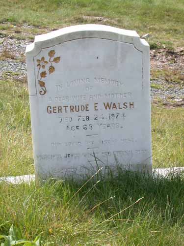 Gertrude E. WALSH