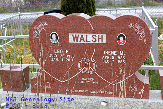 Leo P & Irene M Walsh